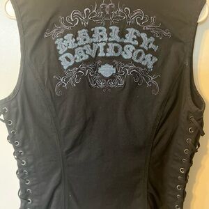 Women’s large denim vest